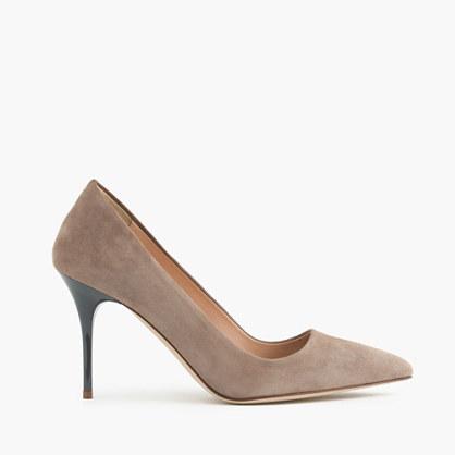 J.Crew Elsie pumps with enamel heel