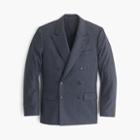 J.Crew Wallace & Barnes peak lapel suit jacket in Italian wool