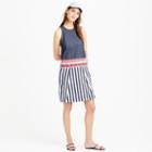 J.Crew Collection chambray striped tapestry dress