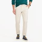 J.Crew Seeded cotton twill pant in 770 straight fit