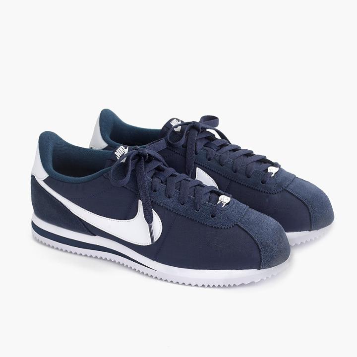 J.Crew Nike Cortez sneakers in nylon