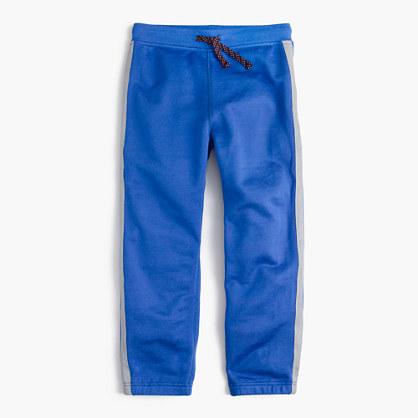 J.Crew Boys' classic sweatpant with reflective side stripe