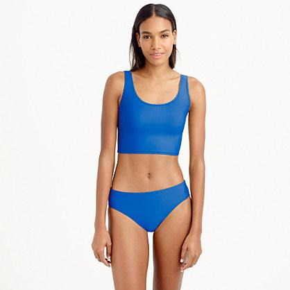 J.Crew Teddie bikini crop top