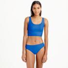 J.Crew Teddie bikini crop top