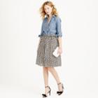 J.Crew Punched-out eyelet skirt