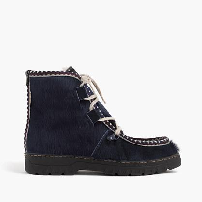 J.Crew Penelope Chilvers™ Incredible boots with sapphire folk trim