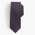 J.Crew English wool tie in purple foulard