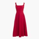 J.Crew Pleated A-line dress in faille