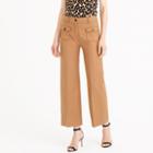 J.Crew Wide-leg pant with patch pockets
