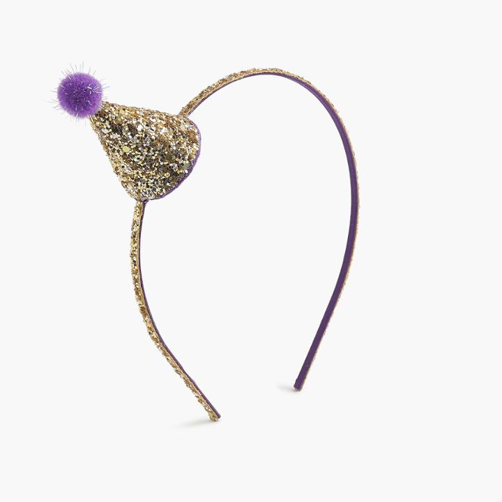 J.Crew Girls' party hat headband