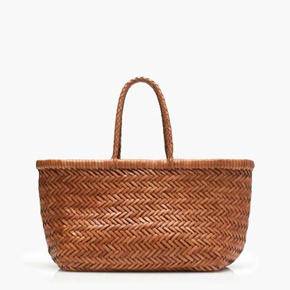 J.Crew Dragon Diffusion™ small triple jump tote bag