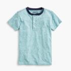 J.Crew Boys' short-sleeve ringer henley shirt