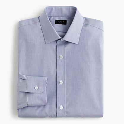 J.Crew Stretch Ludlow shirt in end-on-end cotton
