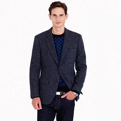 J.Crew Ludlow fielding sportcoat in herringbone Harris Tweed wool