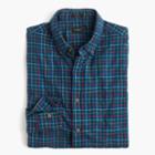 J.Crew Slim brushed twill shirt in blue check