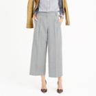 J.Crew Cropped pant in wool flannel