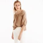 J.Crew Collection Penny top in Italian cashmere