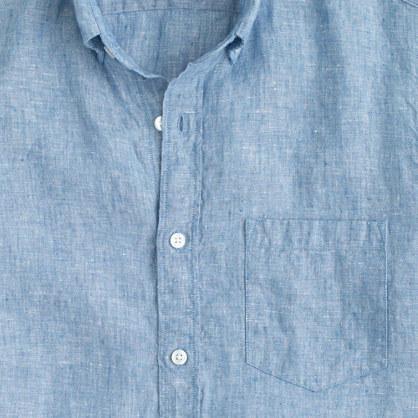 J.Crew Slim d&eacute;lav&eacute; Irish linen shirt