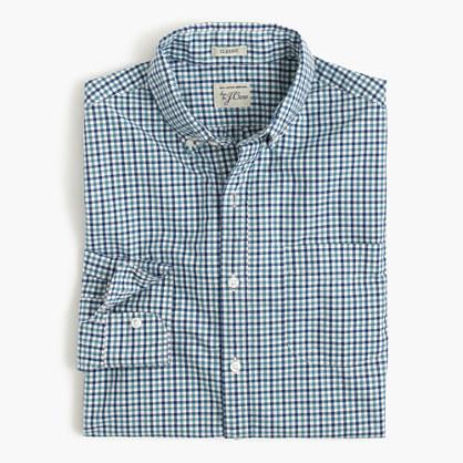 J.Crew Slim Secret Wash shirt in tattersall