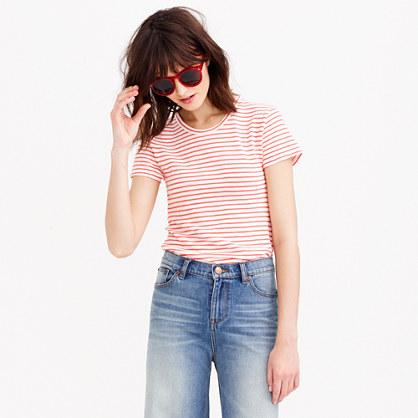 J.Crew Short-sleeve painter tee in stripe