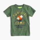 J.Crew Boys' glow-in-the-dark Survival Camp T-shirt
