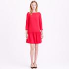 J.Crew Crepe drop-waist dress