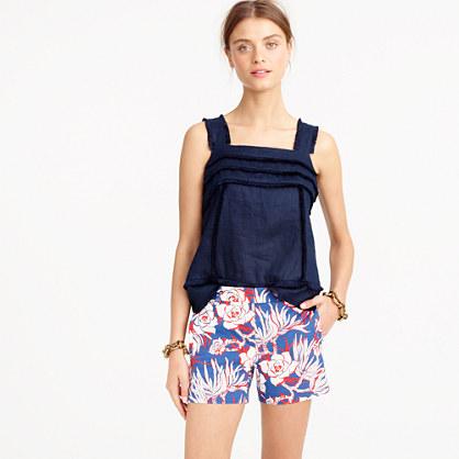 J.Crew Cotton short in retro floral