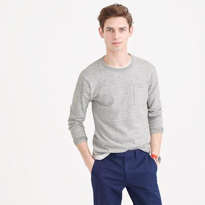 J.Crew Cotton crewneck sweater in nautical stripe
