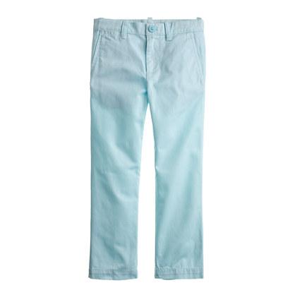 J.Crew Boys' sun-faded chino in slim fit