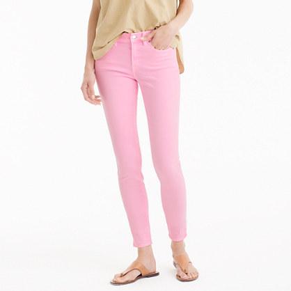 J.Crew Tall 8 toothpick garment-dyed jean