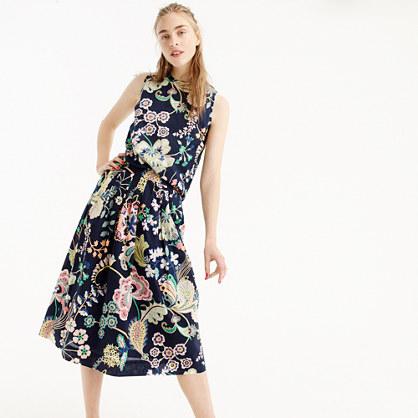 J.Crew Cotton skirt in Liberty® floral symphony