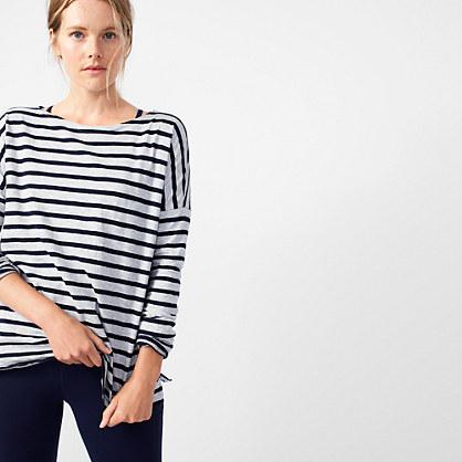 J.Crew Oversized striped T-shirt