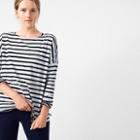 J.Crew Oversized striped T-shirt
