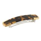 J.Crew Golden-trim tortoise barrette