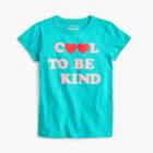 J.Crew Girls' cool to be kind T-shirt