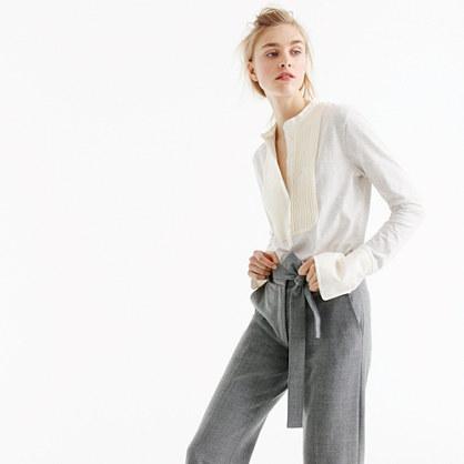 J.Crew Tuxedo-inspired long-sleeve T-shirt