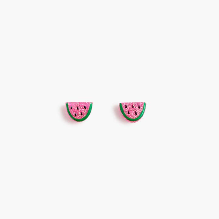 J.Crew Girls' watermelon stud earrings