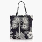 J.Crew Canvas tote in palm tree