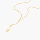 J.Crew Demi-fine 14k gold-plated orb pendant necklace