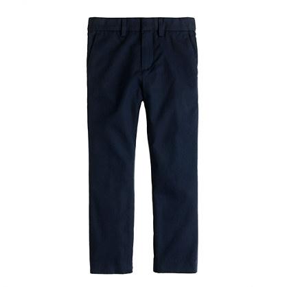 J.Crew Boys' slim Ludlow suit pant in Italian chino