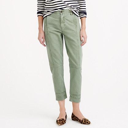 J.Crew Seamed military pant