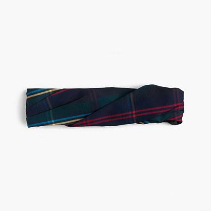 J.Crew Twist tartan headband