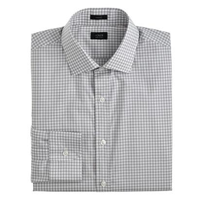 J.Crew Crosby shirt in misty fog gingham
