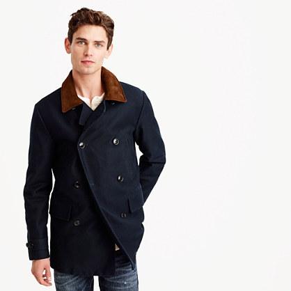 J.Crew Dock peacoat in cotton