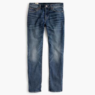 J.Crew 484 Slim-fit stretch jean in light worn wash