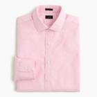 J.Crew Ludlow Irish cotton-linen shirt in pink stripe