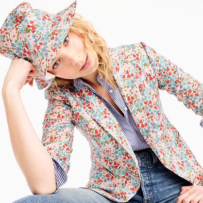 J.Crew Bucket hat in Liberty® poppy and daisy floral