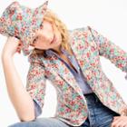 J.Crew Bucket hat in Liberty&reg; poppy and daisy floral