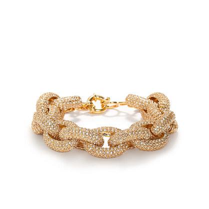 J.Crew Classic pavé link bracelet