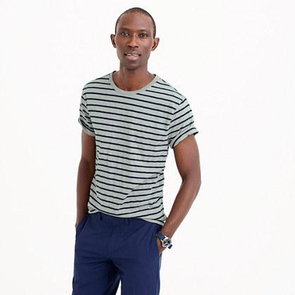 J.Crew Slub cotton deck-striped T-shirt